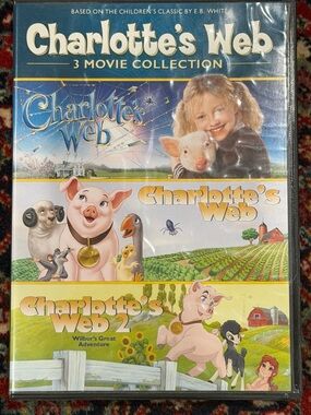 CHARLOTTES WEB 3 DVD MOVIE COLLECTION PARAMOUNT